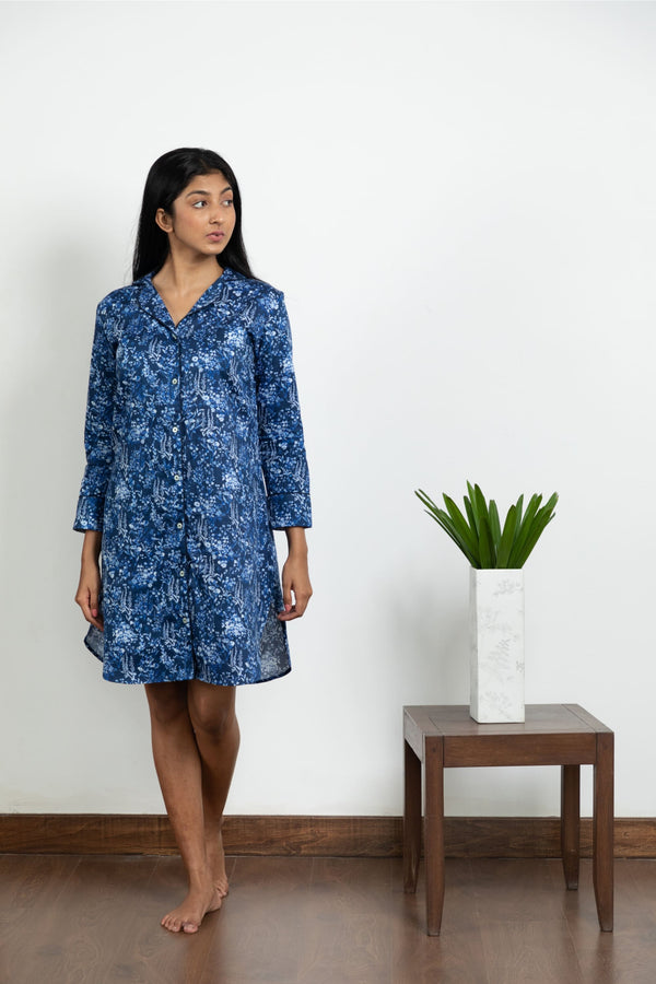 ALWAYS NEELIMA - Luxury Cotton Satin Night Suit for Women