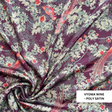 Modish Vyoma Wine Pyjama Set