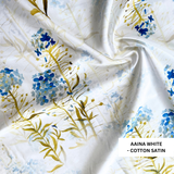 Classic Aaina White Pyjama Set