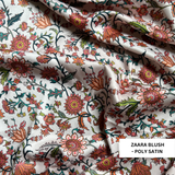 Voguish Zaara Blush  Pyjama Set
