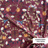 Alluring Humera Berry Kaftan
