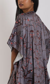 Alluring Huma Grey Kaftan