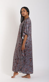 Alluring Huma Grey Kaftan