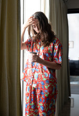Classic Rina Red Pyjama Set