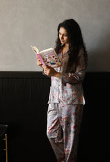 Timeless Mahua Slate Pyjama Set