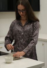 Timeless Nurvi Charcoal Pyjama Set