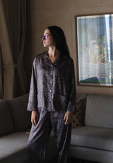 Timeless Nurvi Charcoal Pyjama Set