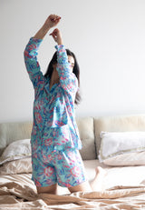 Forever Urmi Sea Green Shorts Set