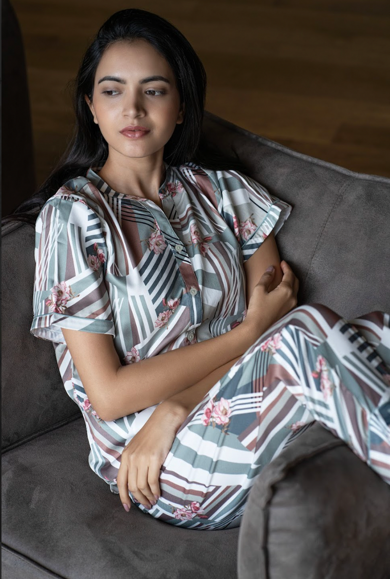 Classic Raya Iceberg  Pyjama Set