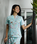 Modish Juhii Aqua  Pyjama Set