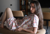 Whimsical Humera Ivory Shorts Set