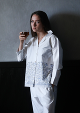 Timeless Tree Of Life White Pyjama Set