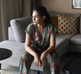 Ritzy Firdaus Olive Pyjama Set