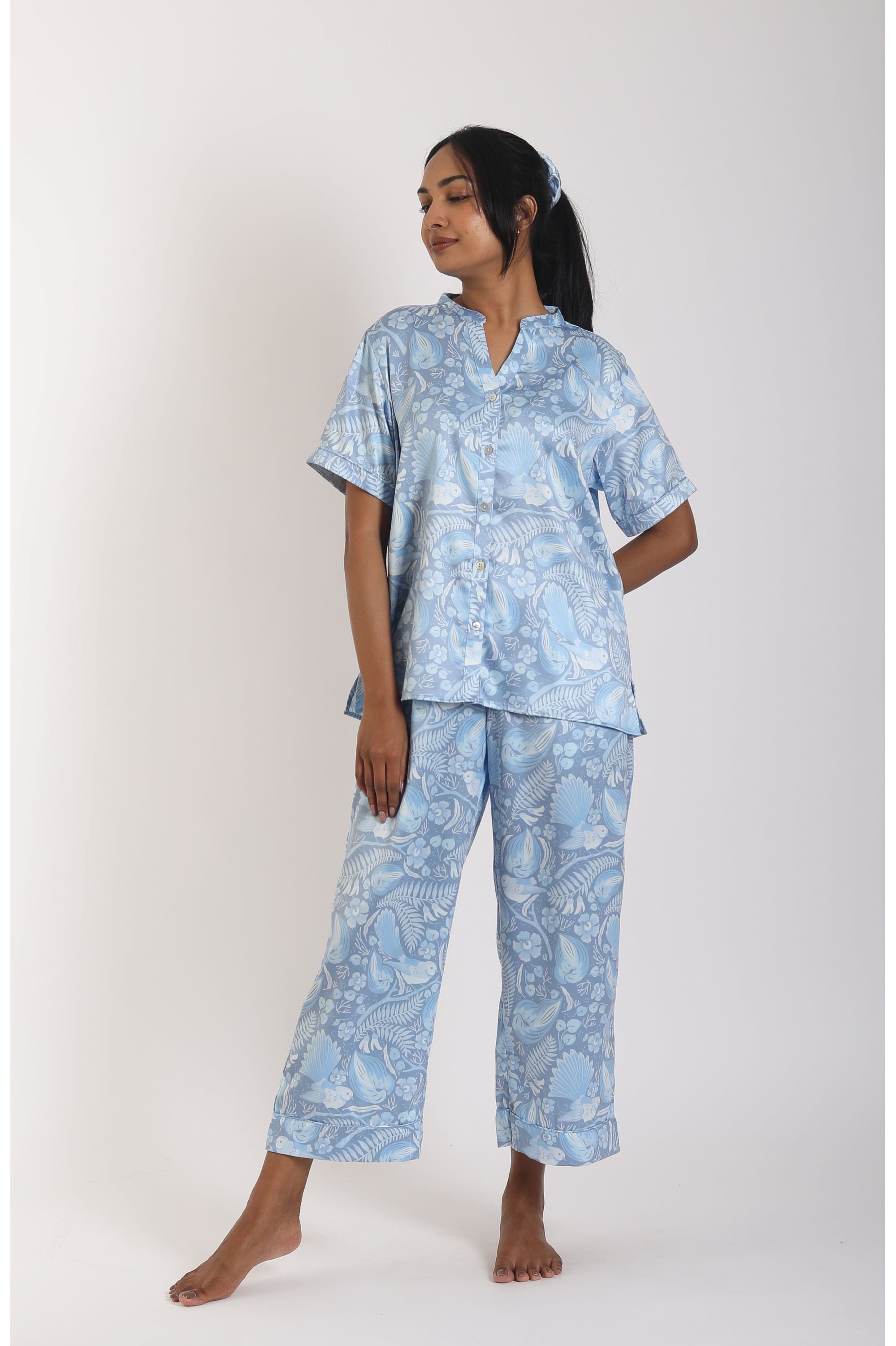 Modish Jena Sky Pyjama Set – FortyWinksCompany
