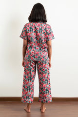 MODISH KAIRA - Luxury Cotton Satin Night Suit for Women